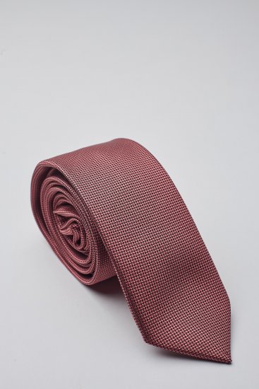 Мужской галстук Пудрового цвета фактурный