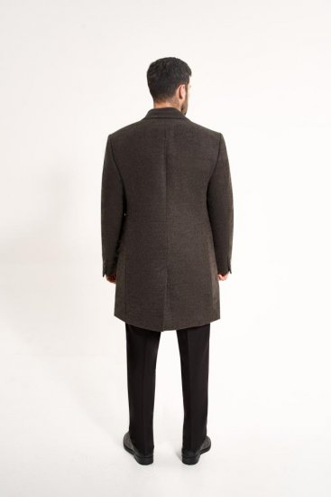 Пальто MAZALTOVMAN премиум Серое фактурное