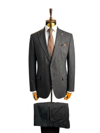 Костюм MAZALTOVMAN 2-ка премиум Серый в клетку