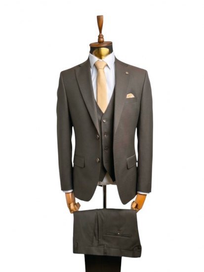 Костюм MAZALTOVMAN 3-ка Коричневый премиум