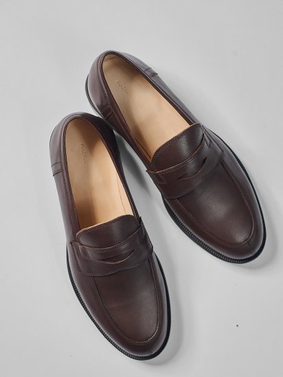 Лоферы MAZALTOVMAN Коричневые кожаные