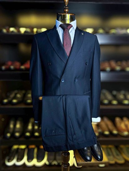 Костюм MAZALTOVMAN 2-ка Синий двубортный