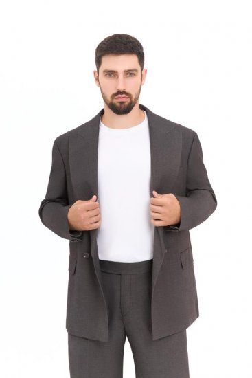 Костюм РБР 2-ка Двубортный Коричневый