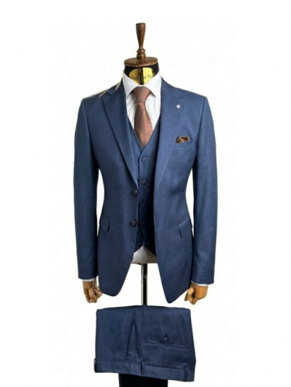 Костюм MAZALTOVMAN 3-ка Синий фактурный